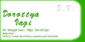 dorottya vagi business card